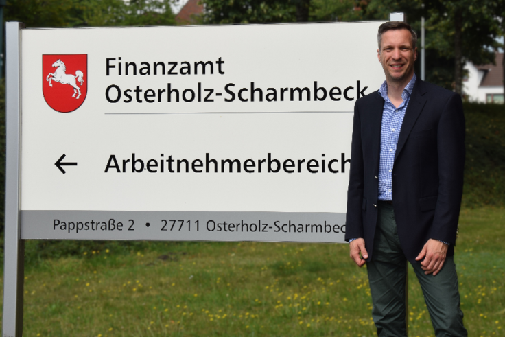 Jobst Weimann, neuer Vorsteher des Finanzamts Osterholz-Scharmbeck