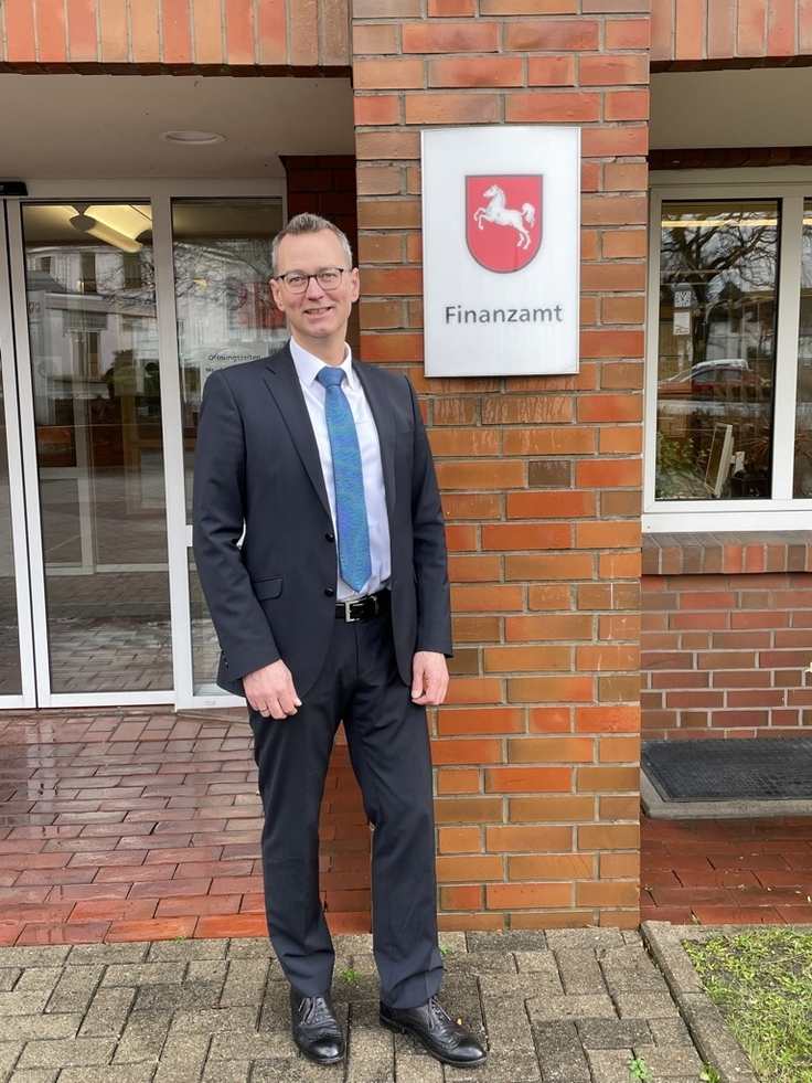 Dr. Christian Kläne, der neue Leiter des Finanzamts Osterholz-Scharmbeck