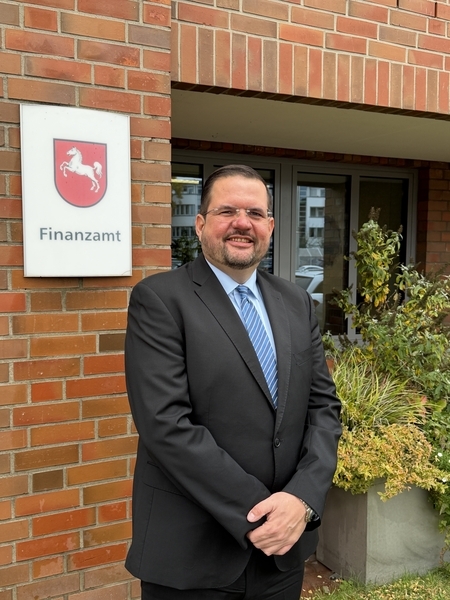 Timo Groth, der neue Leiter des Finzanzamts Osterholz-Scharmbeck